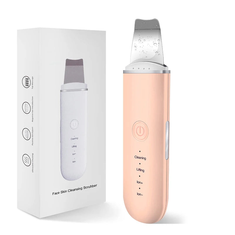 Espatula Peeling Ultrassonica Limpeza Facial Removedor Cravos