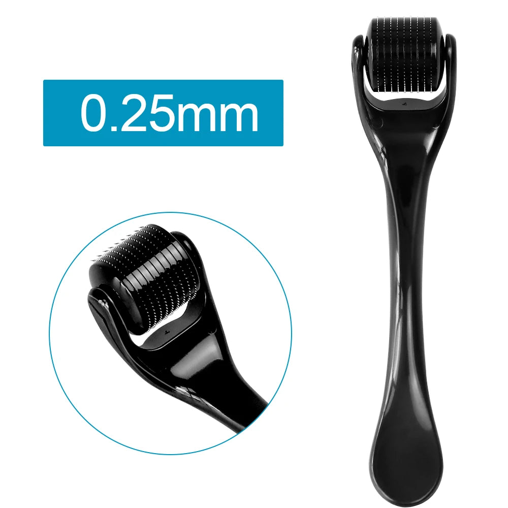 Derma Roller 540 Agulhas Titanio Crescimento Barba Cabelo