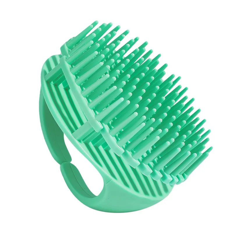 Escova Massageadora de Couro Cabeludo para Shampoo