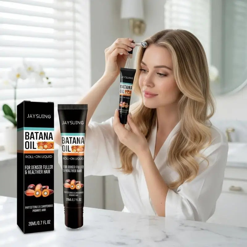 Óleo Capilar de Batana JAYSUING Roll-On 20 mL Nutrição e Brilho