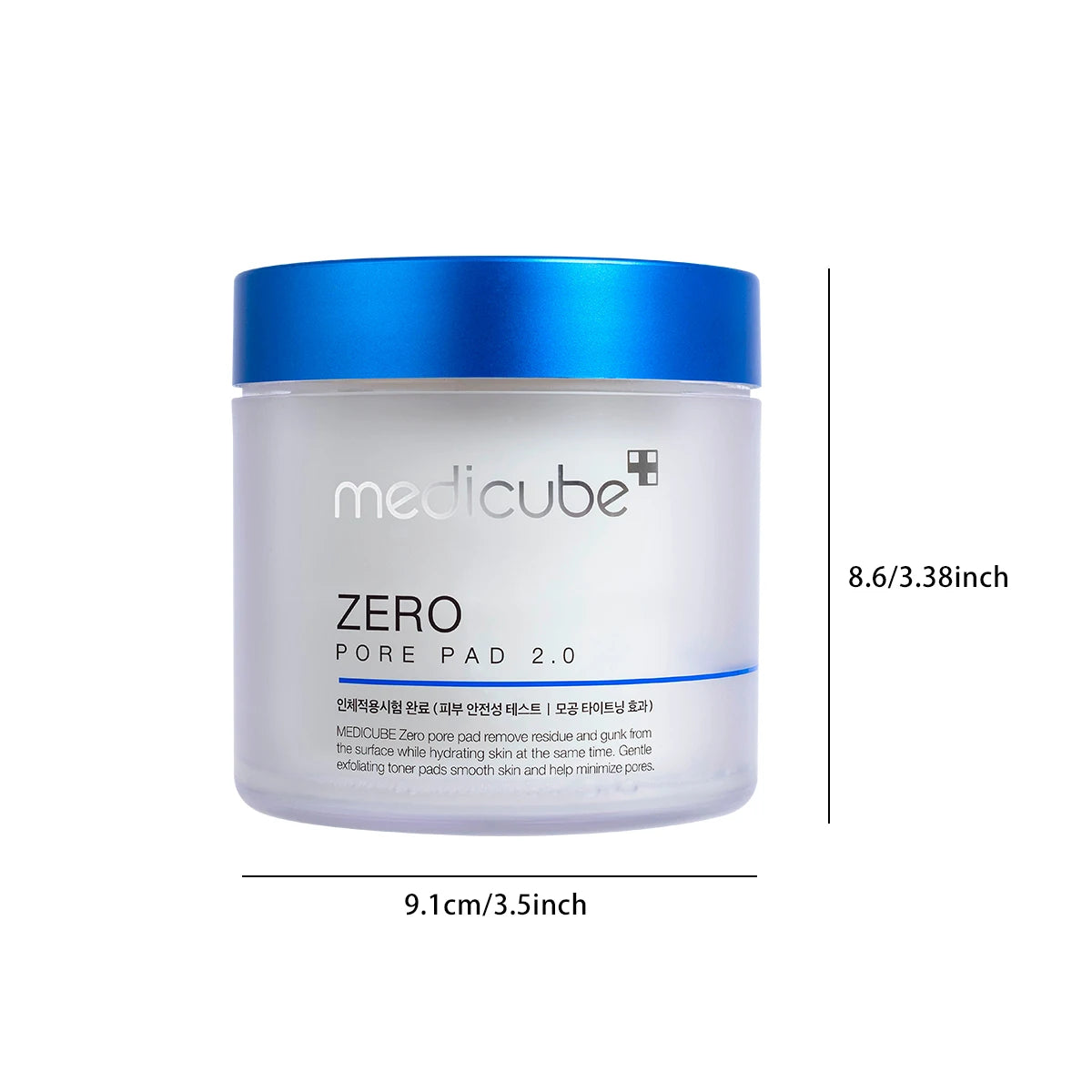 Discos Faciais Esfoliantes Medicube Zero Pore Pad 2.0