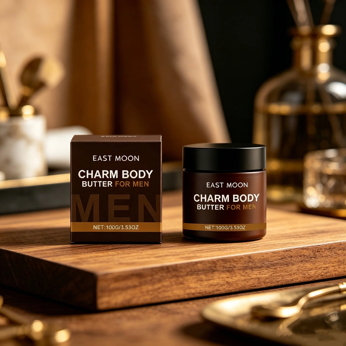 Loção Corporal Masculina East Moon Hidratante Suave
