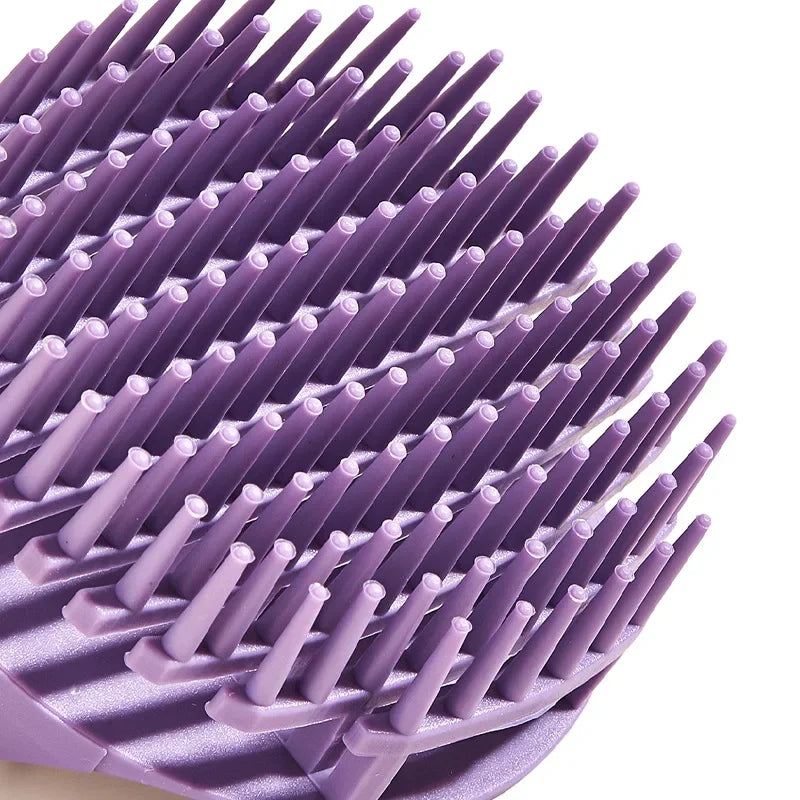 Escova Massageadora de Couro Cabeludo para Shampoo