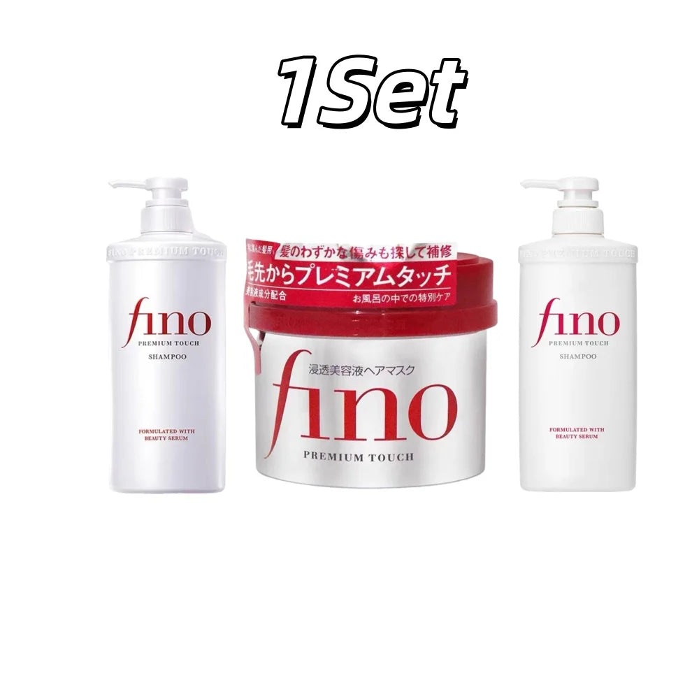 Kit Fino Premium Touch Shampoo 550ml + Condicionador 550ml + Máscara 230g
