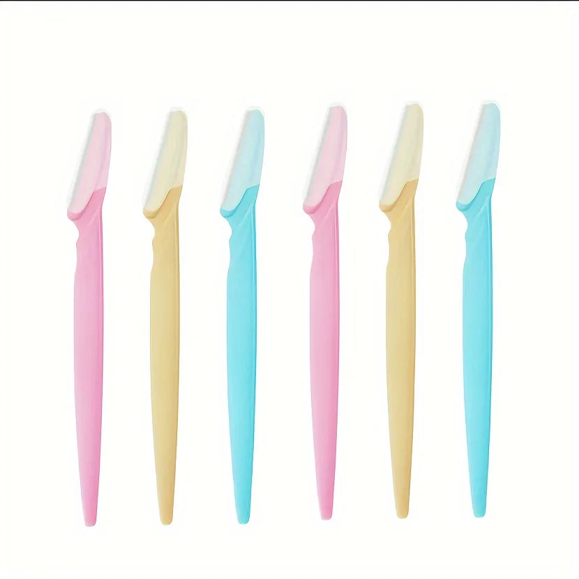 Kit Navalha de Sobrancelha Depilador Facial Trim Lâmina