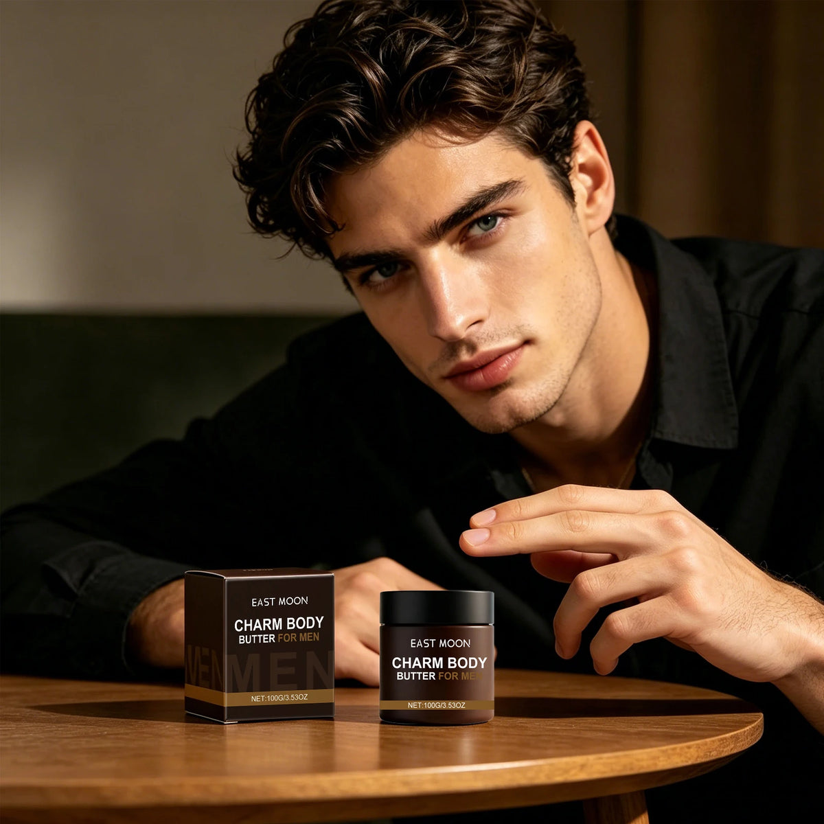 Loção Corporal Masculina East Moon Hidratante Suave
