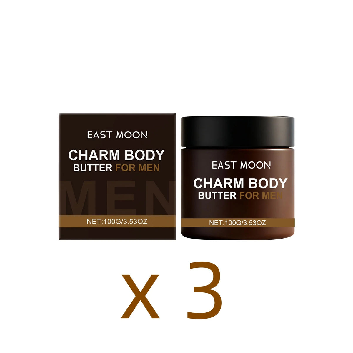 Loção Corporal Masculina East Moon Hidratante Suave