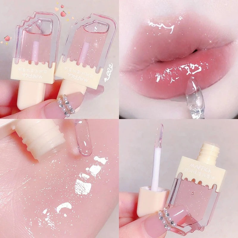 Lip Gloss Sorvete Hidratante Transparente MakeUp