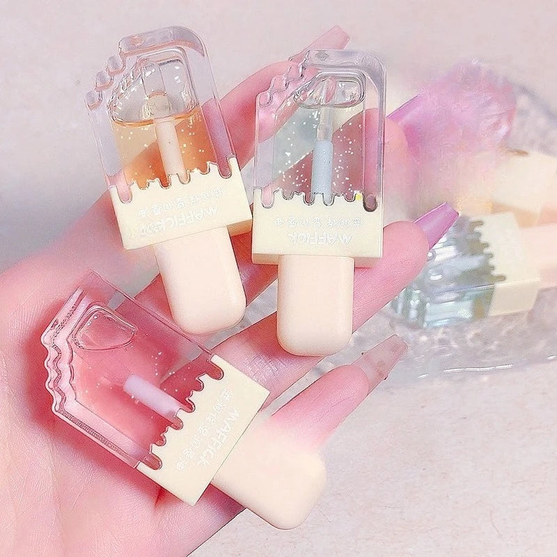 Lip Gloss Sorvete Hidratante Transparente MakeUp