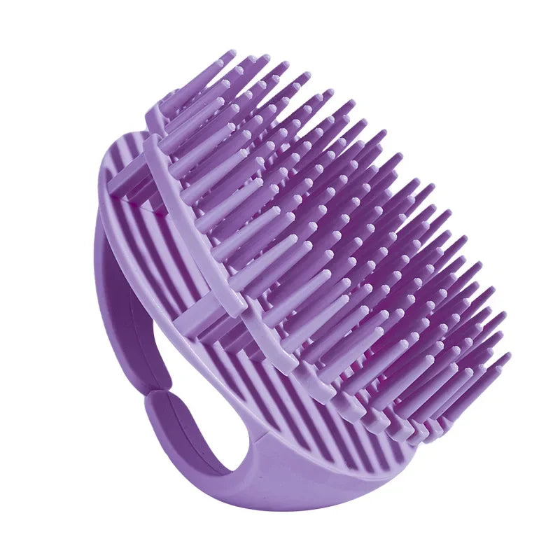 Escova Massageadora de Couro Cabeludo para Shampoo