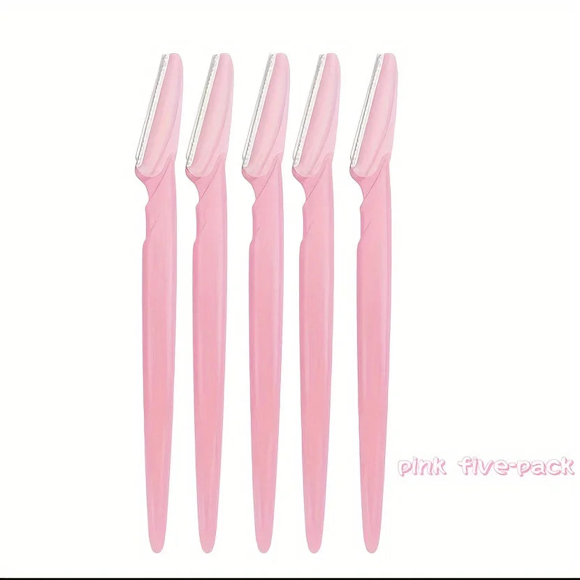 Kit Navalha de Sobrancelha Depilador Facial Trim Lâmina