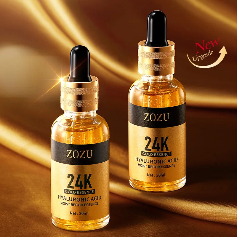 Sérum Facial 24K Gold com Ácido Hialurônico 30 ml
