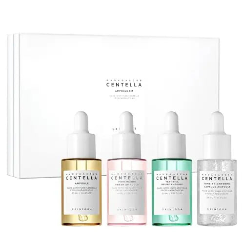 Kit SKIN1004 Madagascar Centella 4 Ampolas 50ml  Skincare Coreano