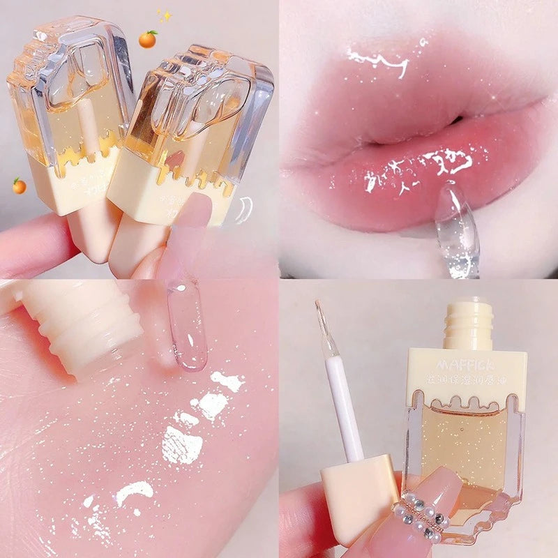 Lip Gloss Sorvete Hidratante Transparente MakeUp