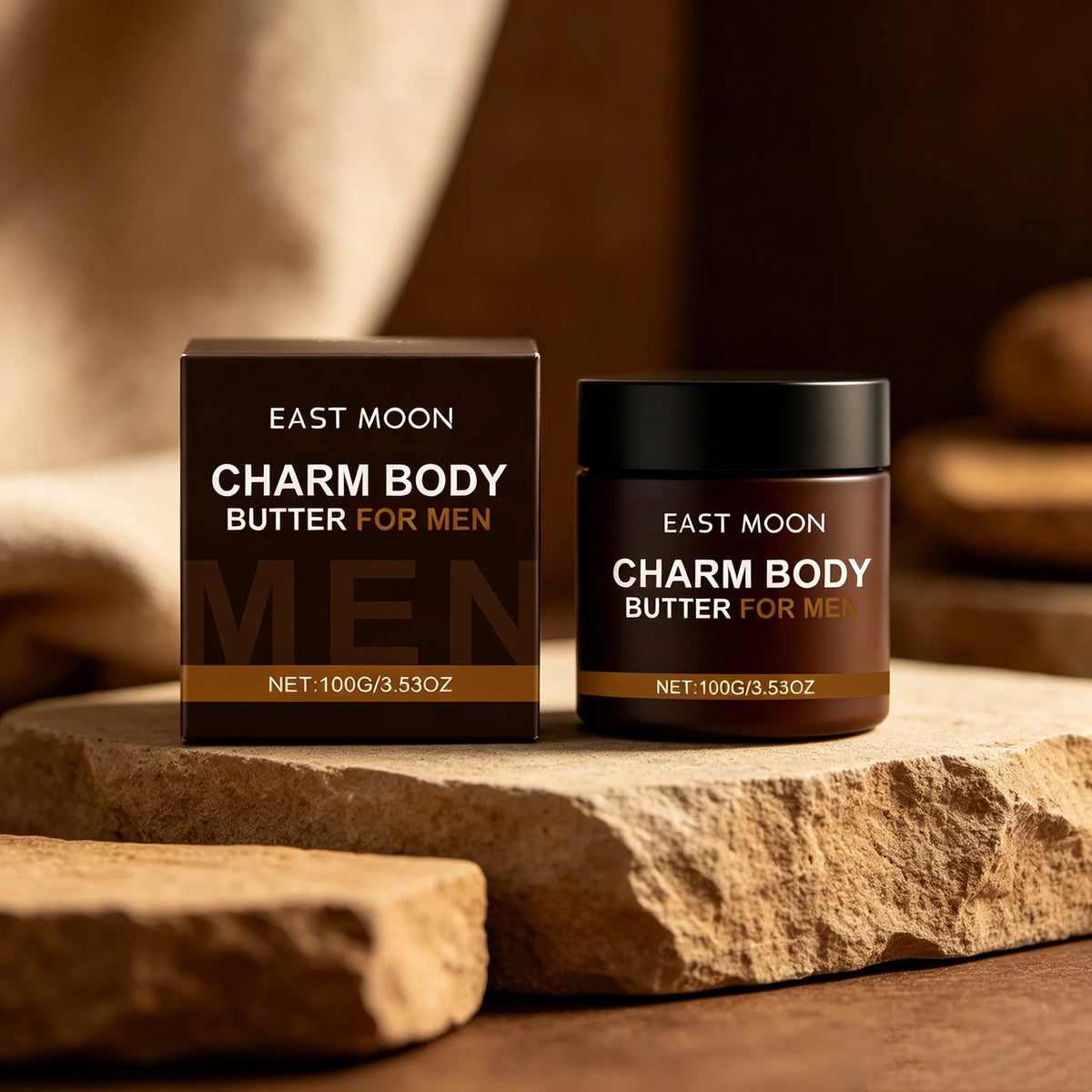 Loção Corporal Masculina East Moon Hidratante Suave