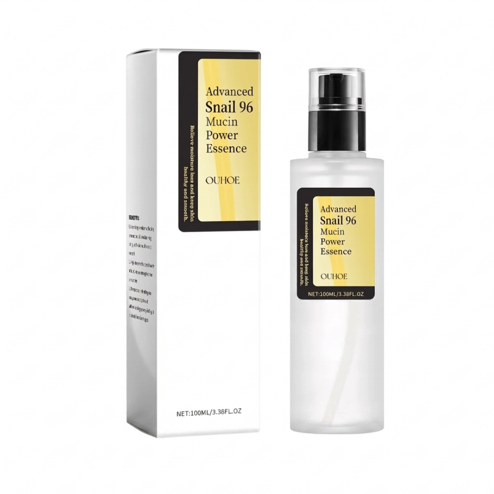 Essência Facial OUHOE Snail 96 com Mucina de Caracol 100 mL