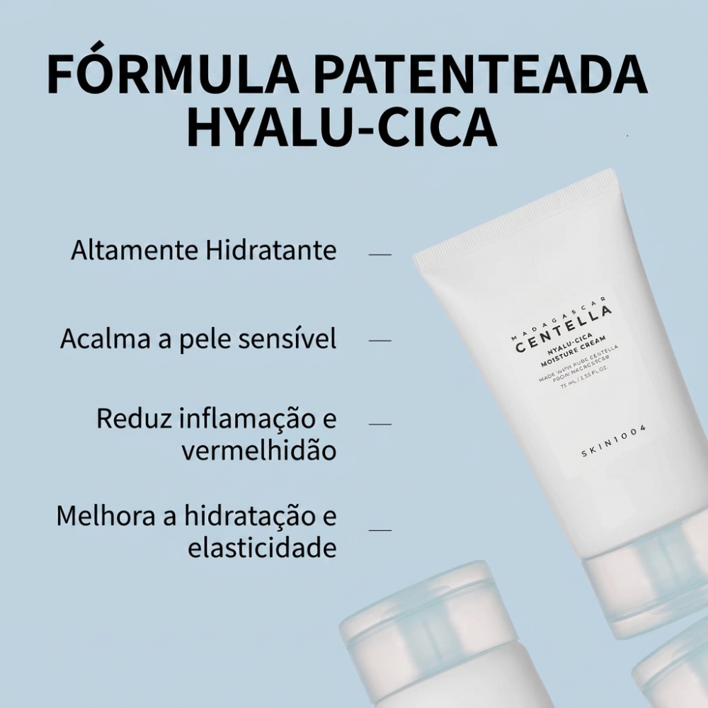 Kit Skincare Centella Hyalu Cica Skin1004 Creme e Protetor