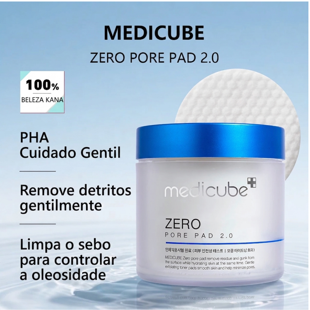 Discos Faciais Esfoliantes Medicube Zero Pore Pad 2.0