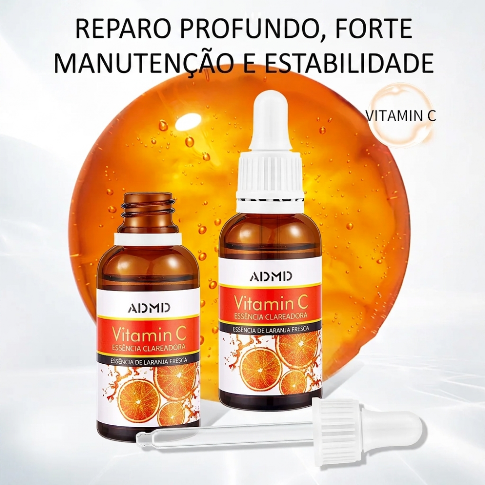 Sérum Facial com Vitamina C 30 mL Iluminador e Antioxidante