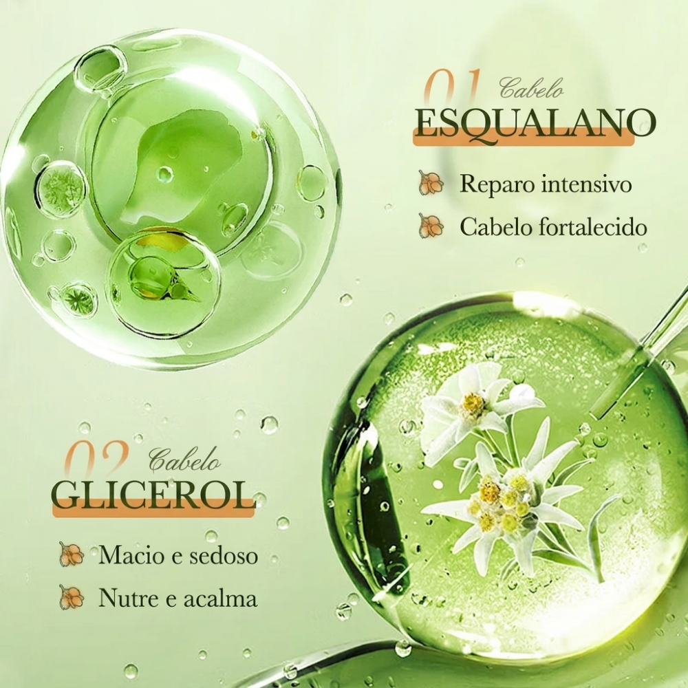 Máscara Capilar com Óleo de Oliva e Queratina