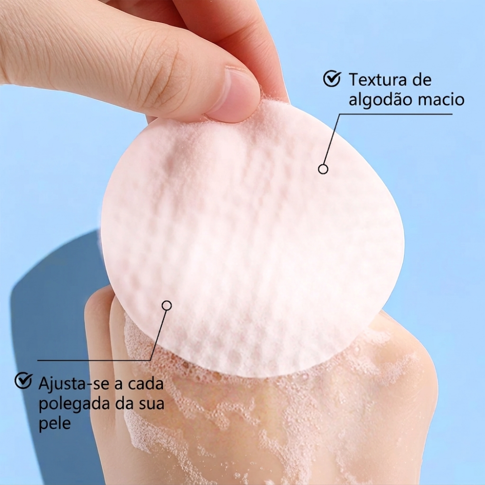 Discos Esfoliantes Faciais 50 Unidades