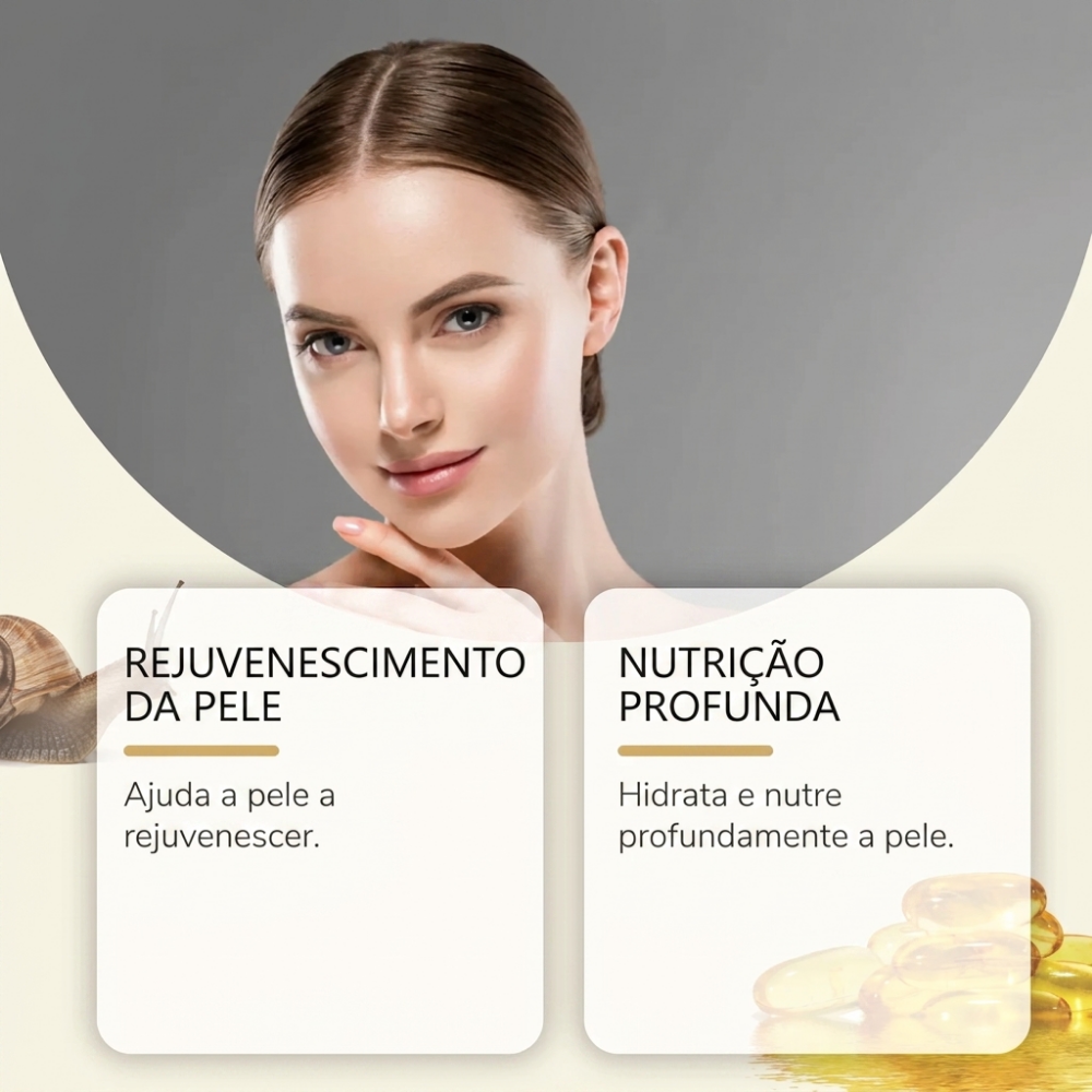 Essência Facial OUHOE Snail 96 com Mucina de Caracol 100 mL
